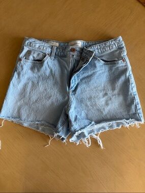 Universal Thread Light Wash Cutoff Denim Shorts